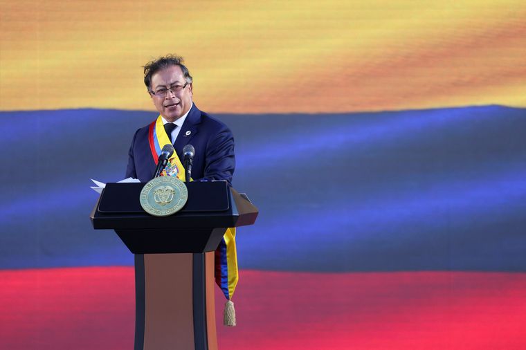 Gustavo Petro, el primer mandatario de izquierda de Colombia.