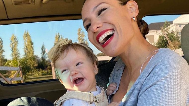 Así fue la lujosa fiesta de primer año de Ana García Moritán, la hija de Pampita