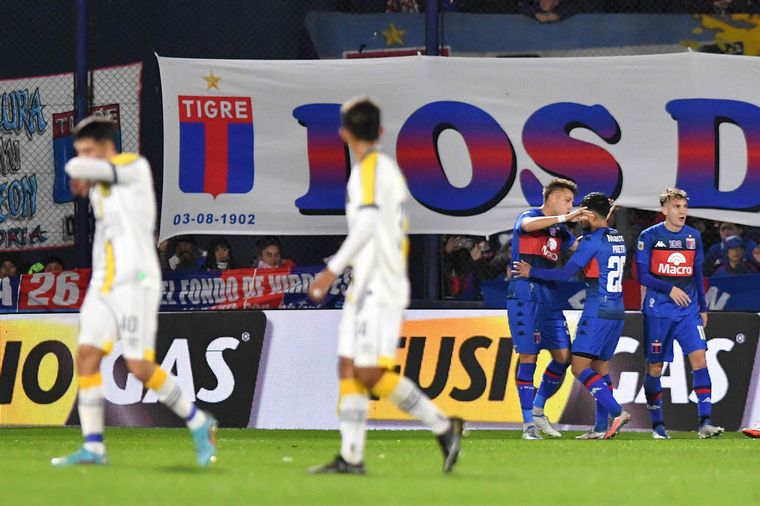 Rosario Central vs Tigre por la 12ma fecha de la Liga Profesional de Fútbol.