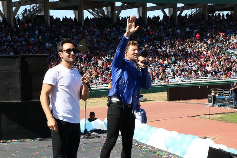 Luciano Pereyra y David Bisbalen estuvieron en el 2018 en el Kempes