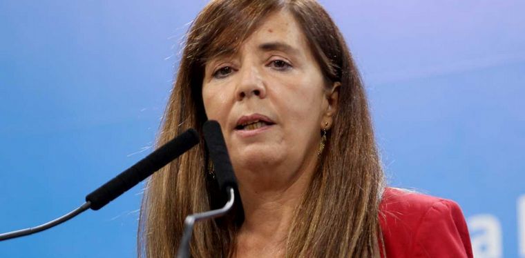 Gabriela Cerruti, portavoz de la presidencia de Argentina.