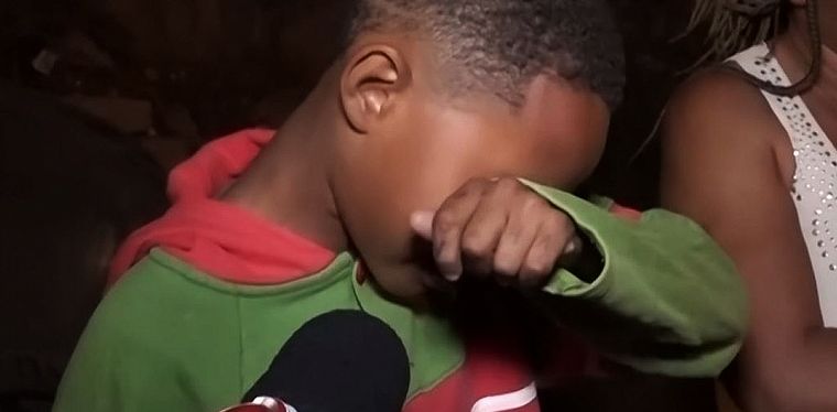 FOTO: Desgarrador llamado de un nene a la Policía: 