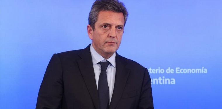 FOTO: Sergio Massa, ministro de Economía.