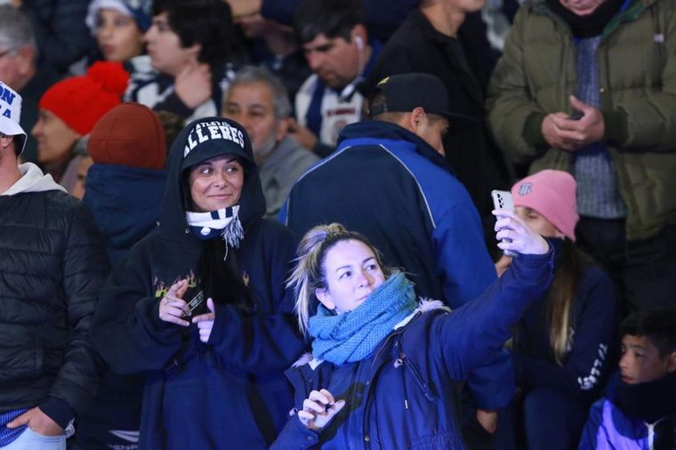 Los hinchas de Talleres, pura pasión.