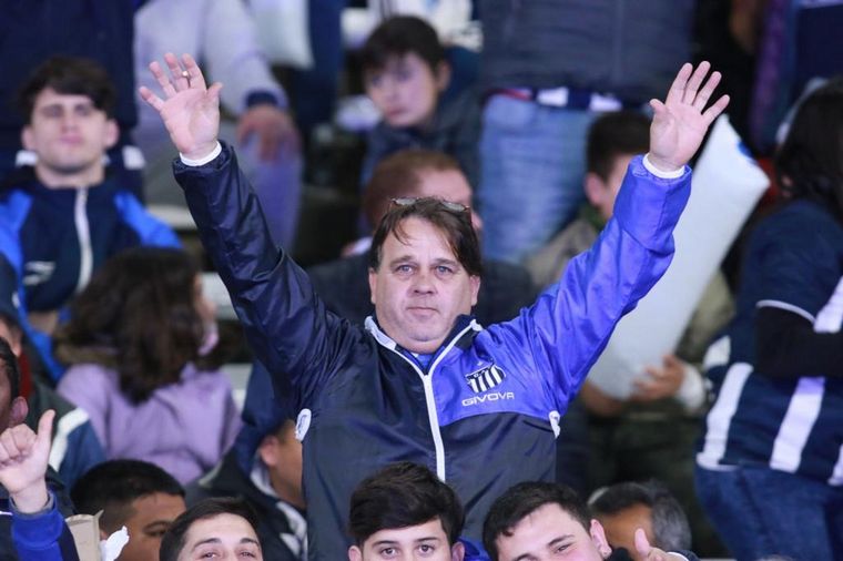 Los hinchas de Talleres, pura pasión.