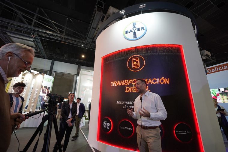 Escenario central. LA empresa colvió a ocupar un lugar preponderante en el evento.