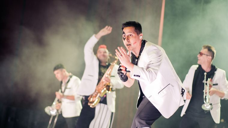 Los Caligaris brillaron en el Auditorio Nacional de México.