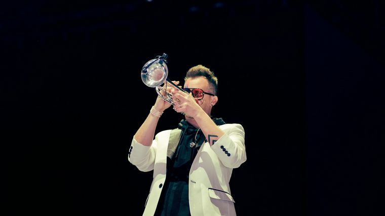 Los Caligaris brillaron en el Auditorio Nacional de México.