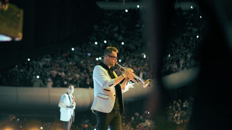 Los Caligaris brillaron en el Auditorio Nacional de México.