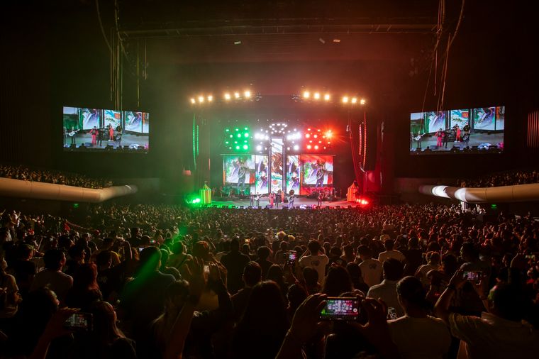 Los Caligaris brillaron en el Auditorio Nacional de México.