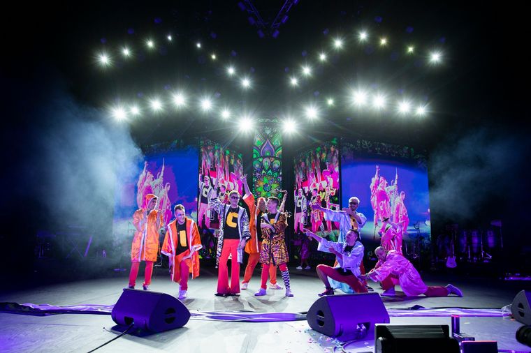 Los Caligaris brillaron en el Auditorio Nacional de México.