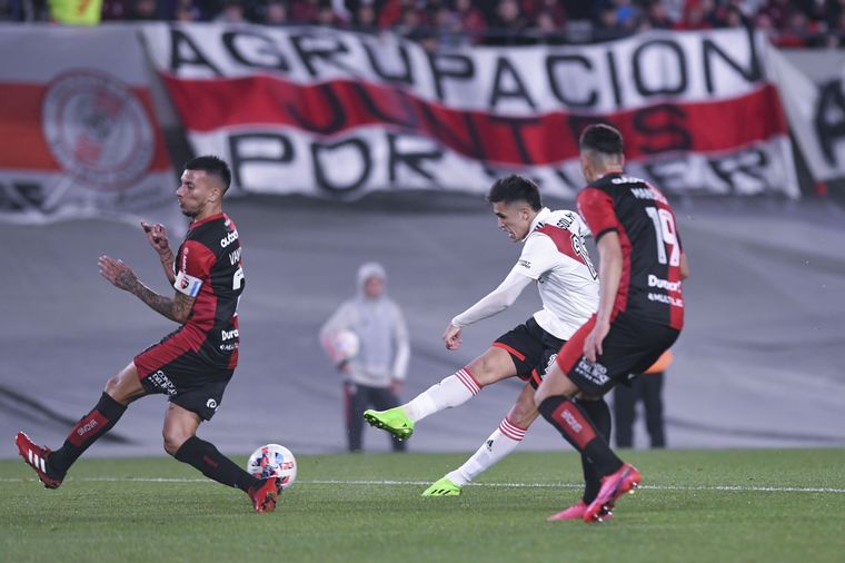 Newell's vs. River Plate por la fecha 13 de la Liga Profesional.