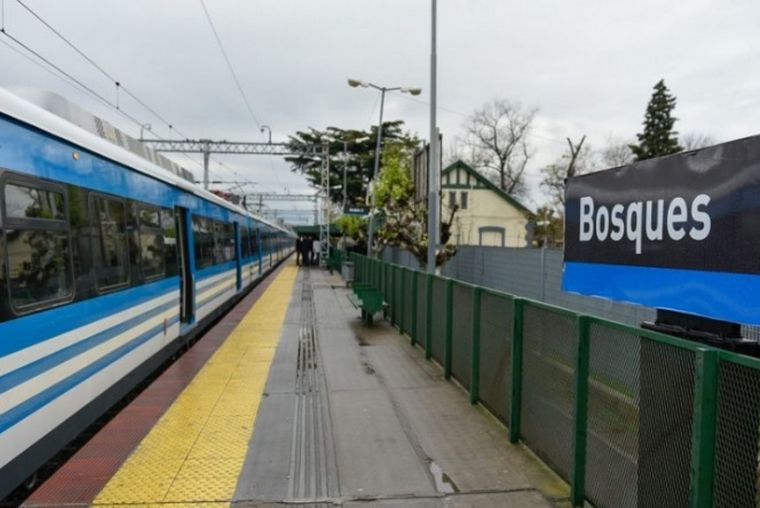 El hecho sucedió en horas de la tarde en las vías del ferrocarril Roca. 