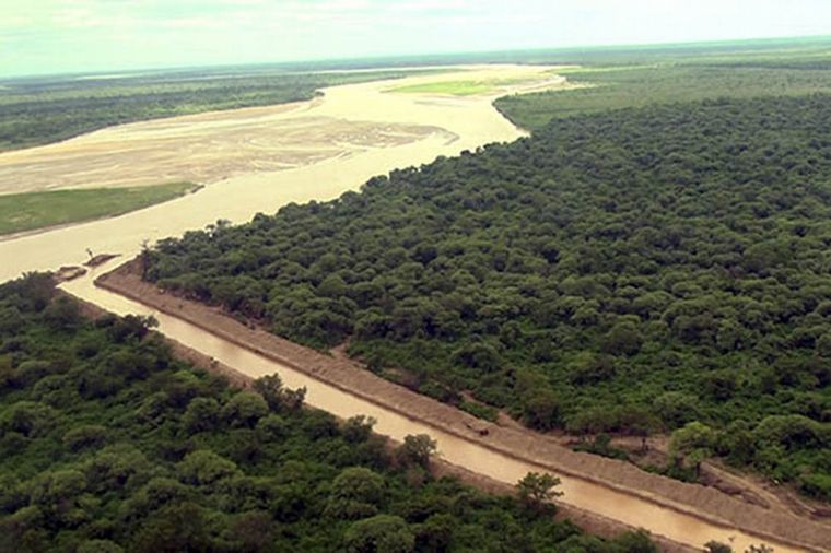 FOTO: El gobierno boliviano determinó que el agua del Pilcomayo ya no es potable.