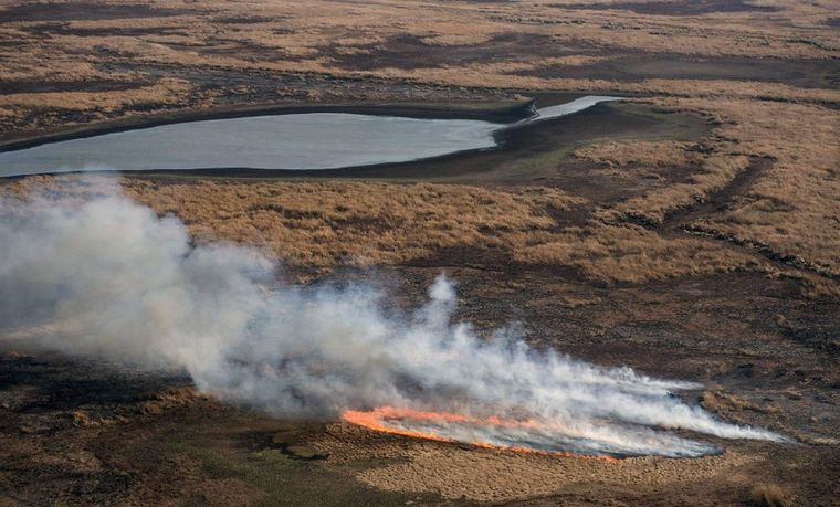 La lluvia llegaría recién 