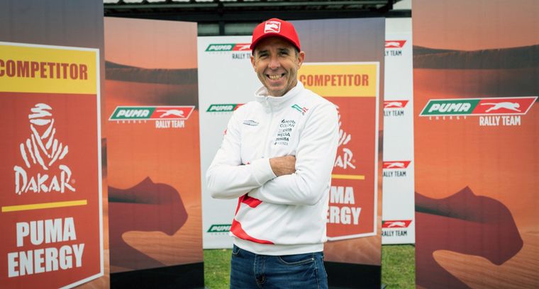 FOTO: Juan Manuel Silva, piloto "Puma Energy" para Dakar 2023.