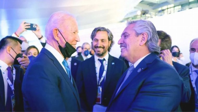 FOTO: El encuentro entre Alberto Fernández y Joe Biden será en setiembre, según el Gobierno