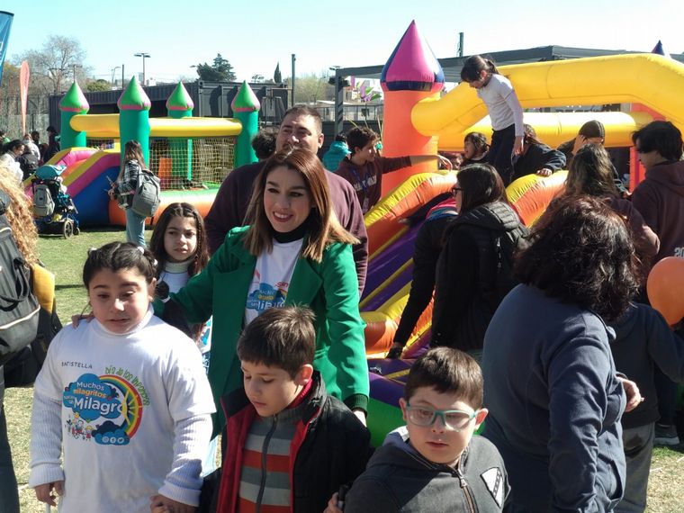 Fundación Muchos Milagritos festejó el día de las Infancias