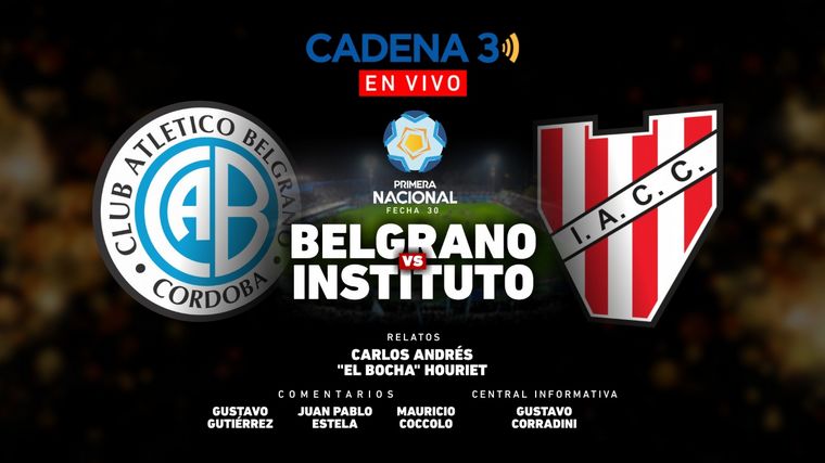 Cadena 3 lanza sus transmisiones audiovisuales con el clásico cordobés