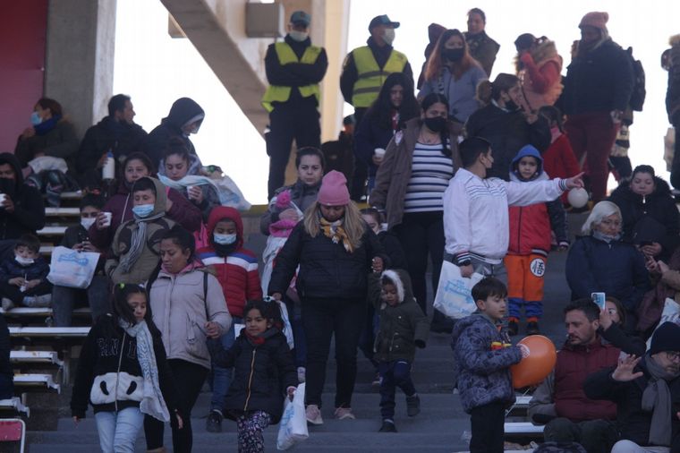 Una gran fiesta se vivió desde muy temprano en el Kempes por el Día de las Infancias.