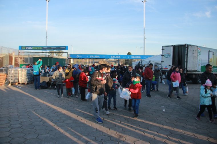 Una gran fiesta se vivió desde muy temprano en el Kempes por el Día de las Infancias.