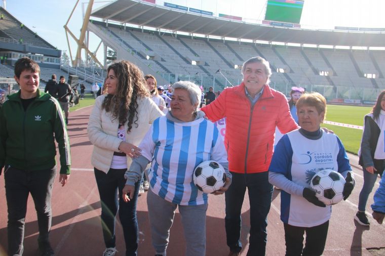 Una gran fiesta se vivió desde muy temprano en el Kempes por el Día de las Infancias.