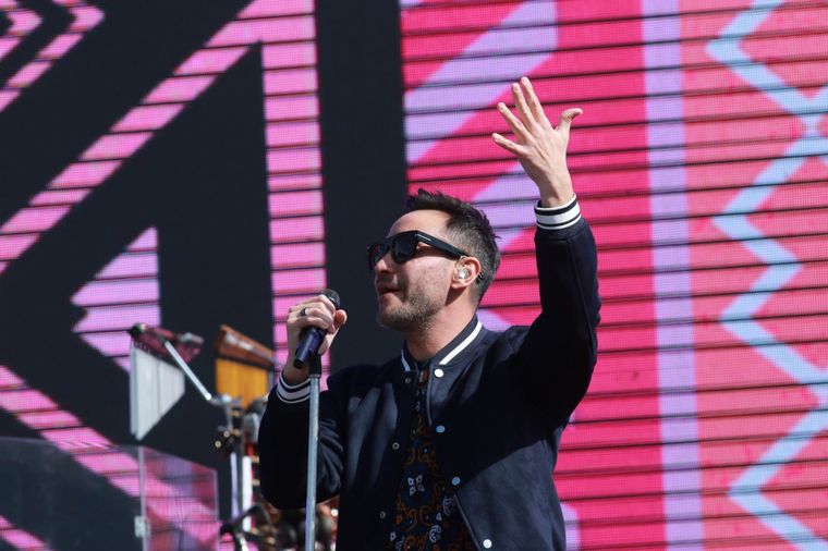 Luciano Pereyra brilló con sus principales éxitos en el escenario del Kempes.