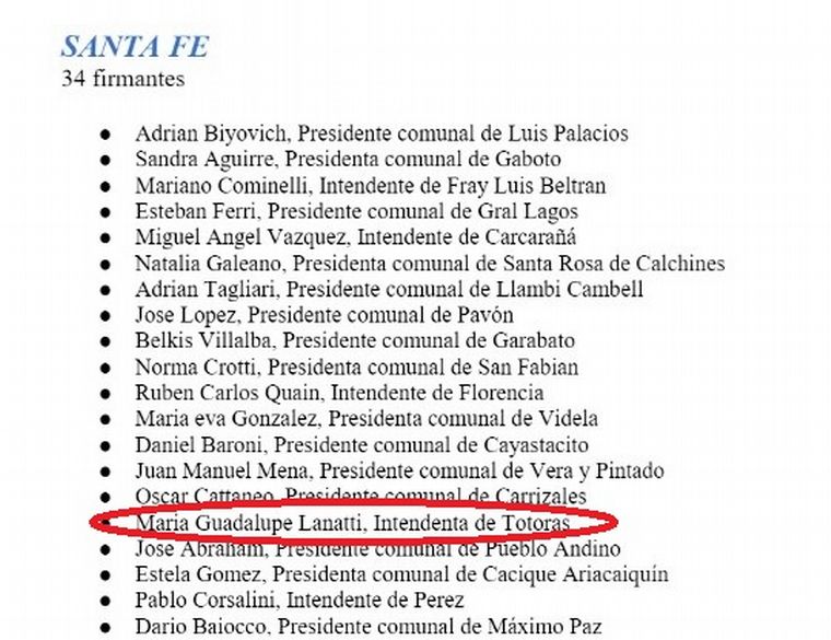 Intendenta denuncia que la injuriaron e incluyeron su firma en texto de apoyo a CFK