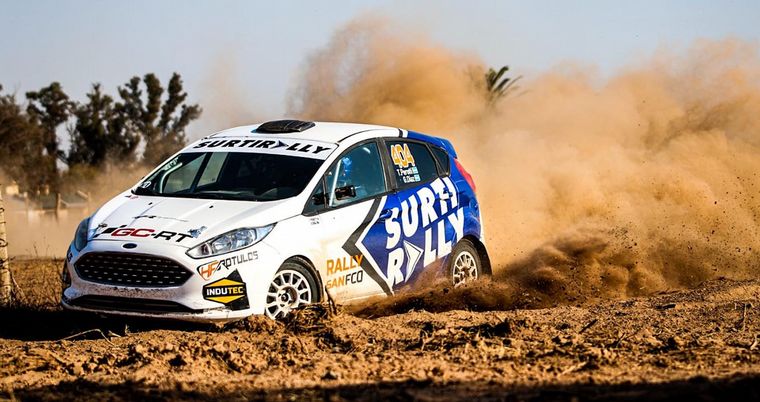 El local Tomás Perotti (Ford), candidato a la victoria para el Rally de San Francisco
