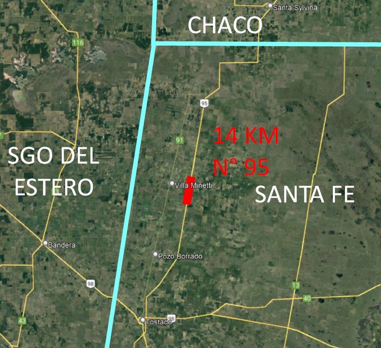 La Ruta Nacional 95 no da más Actualidad Cadena 3 Argentina