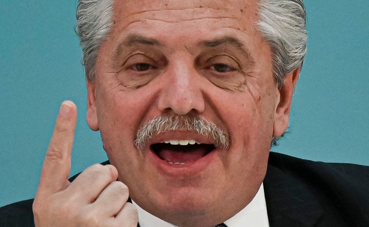 Alberto Fernández, presidente de la Nación.