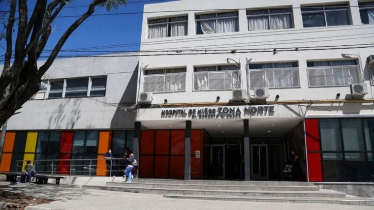 FOTO: Hospital de Niños de Zona Norte de Rosario. 