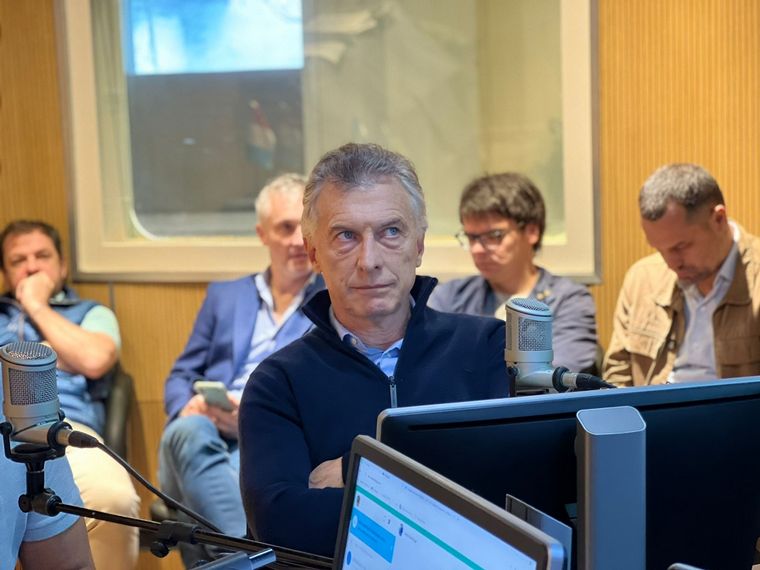 Mauricio Macri, en Cadena 3.
