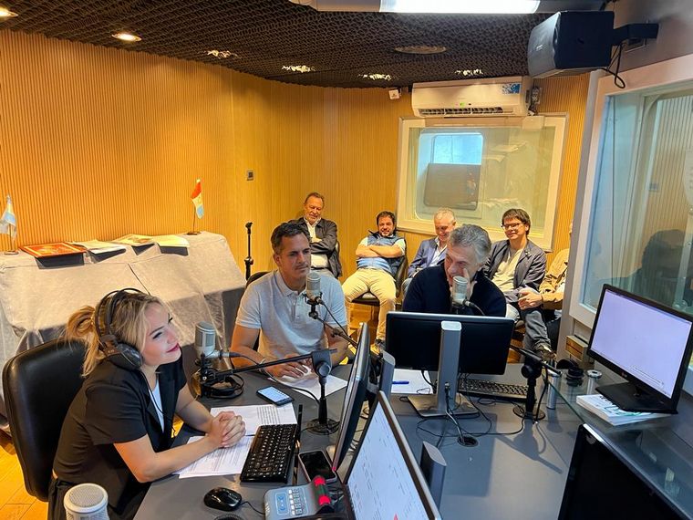 Mauricio Macri, en Cadena 3.