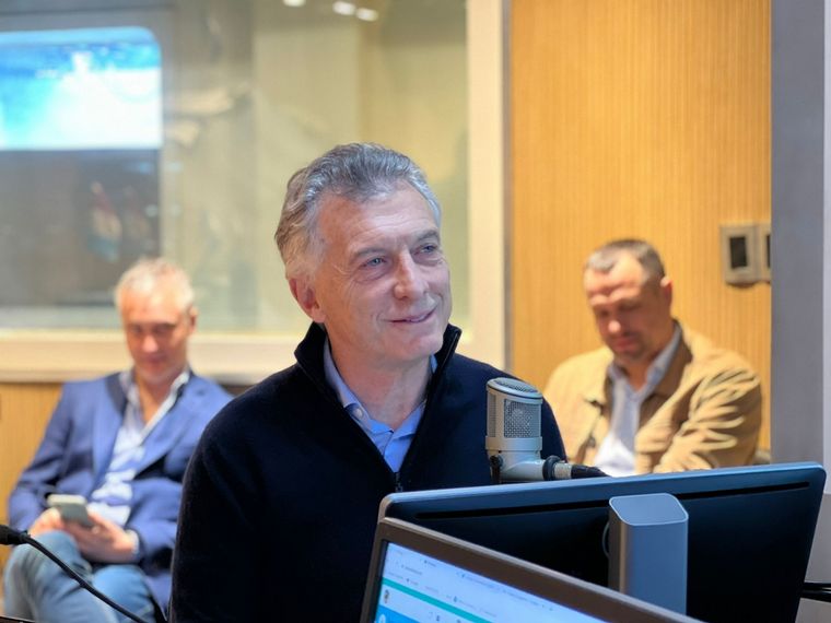 Mauricio Macri, en Cadena 3.