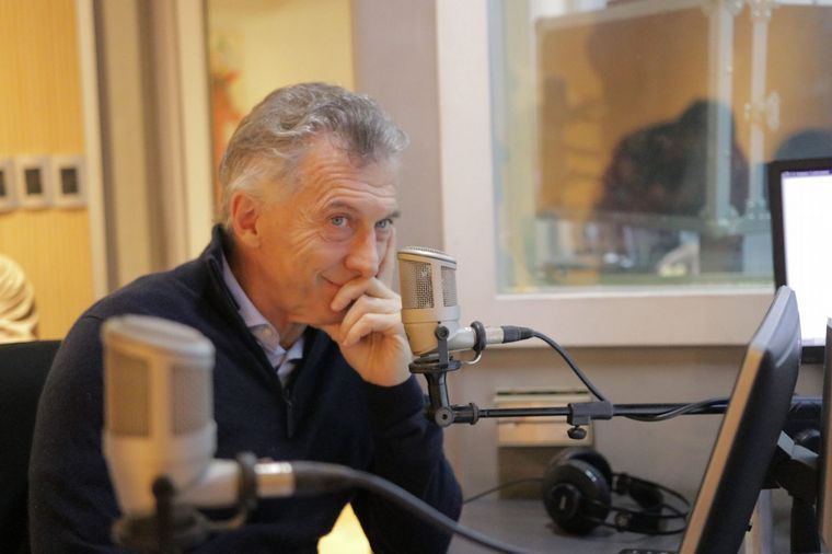 Mauricio Macri, en Cadena 3.