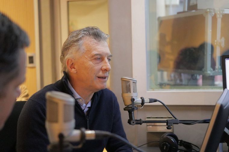 Mauricio Macri, en Cadena 3.