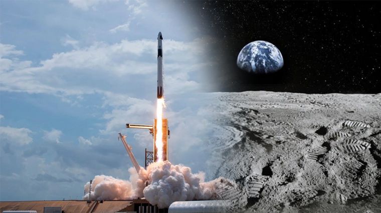 FOTO: “Va a ser el cohete más grande y poderoso del mundo” dijo Miguel San Martín 