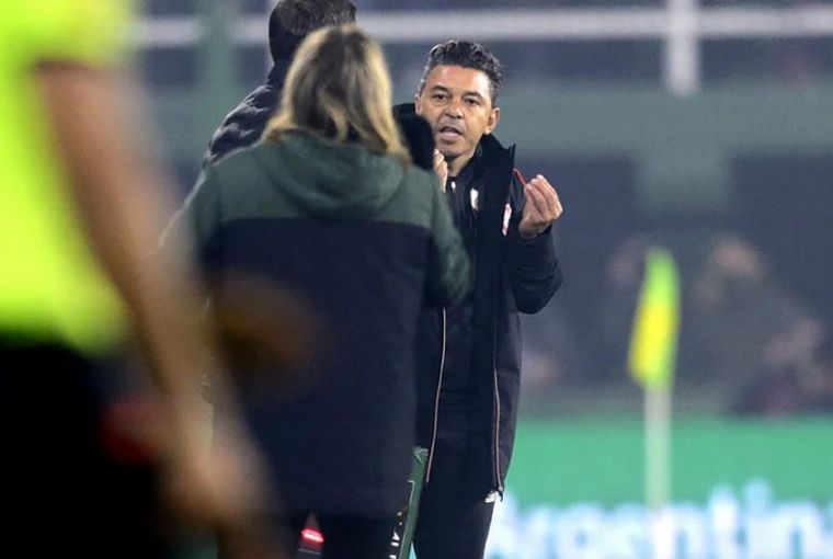 Beccacece y Gallardo protagonizaron una fuerte discusión en junio (Foto: Fotobaires)