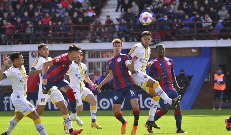 Rosario Central vs. San Lorenzo por la fecha 16 de la Liga Profesional de Fútbol.
