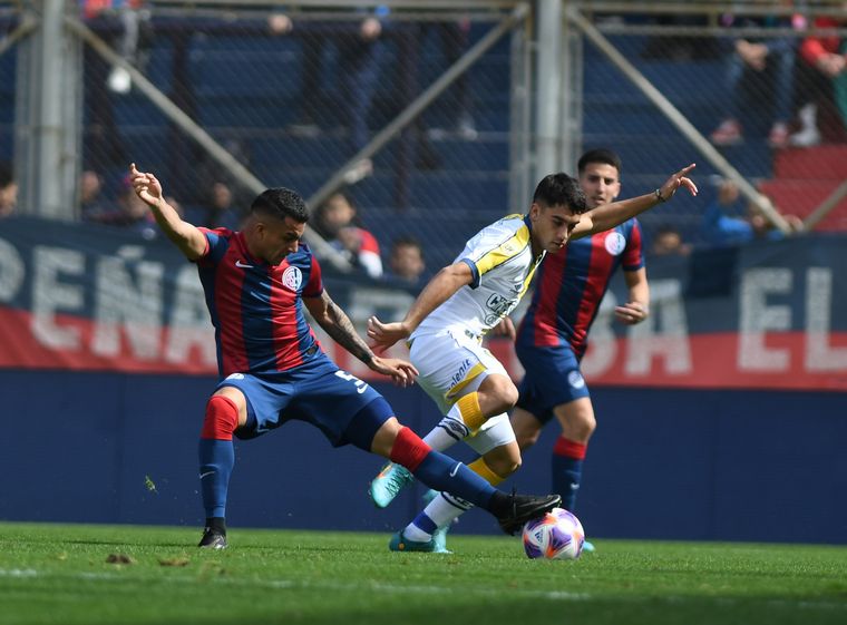 San Lorenzo y Rosario Central igualaron 1-1 en el Nuevo Gasómetro.