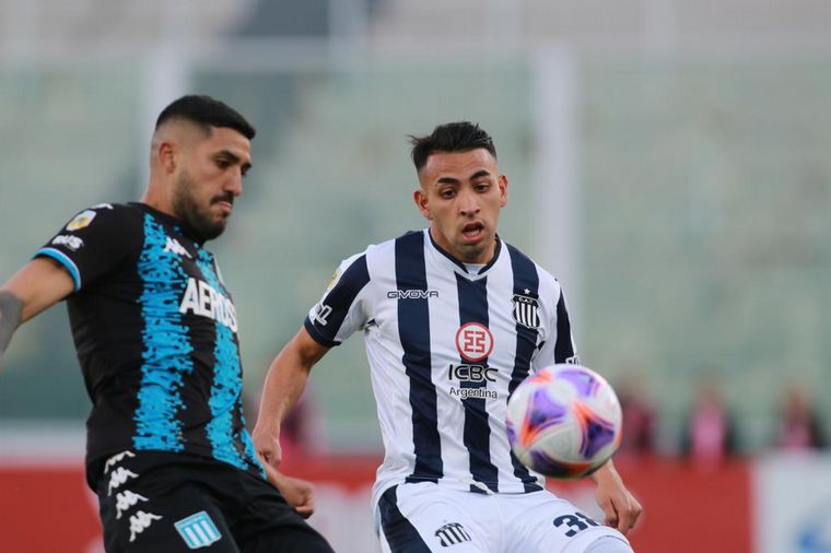 Talleres reaccionó y empató 1-1 ante Racing en el Kempes.