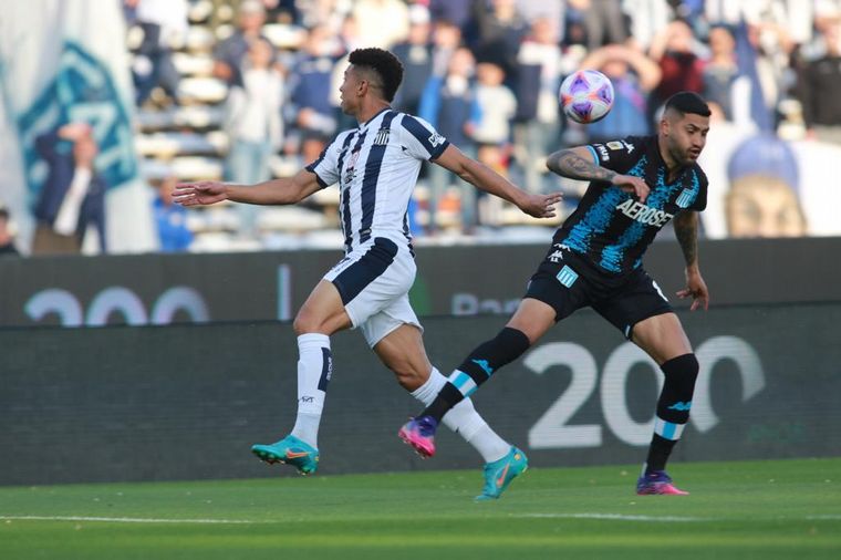 Talleres reaccionó y empató 1-1 ante Racing en el Kempes.