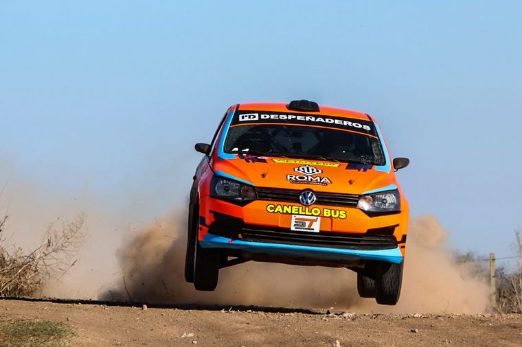 FOTO: Federico Villagra (Toyota) ganó la división Maxi Rally.