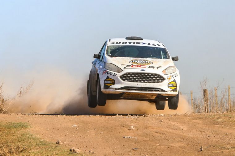 Tomás Perotti, se llevó el rally de su ciudad en N1.