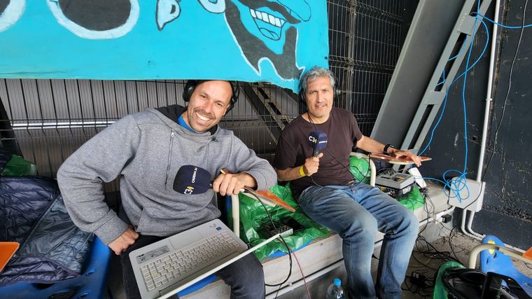 Los hinchas de Belgrano asistieron en masa al estadio puntano.