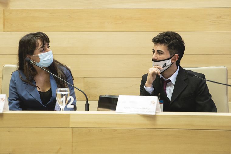 La simulación de sesión fue la instancia con la que concluyó la actividad