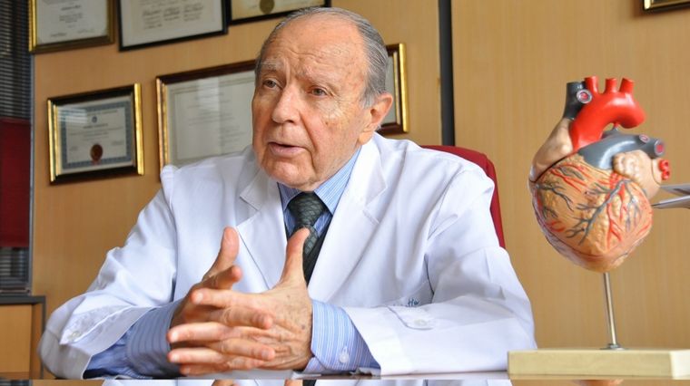 Domingo Liotta fue uno de los más destacados cardiocirujanos del país. 