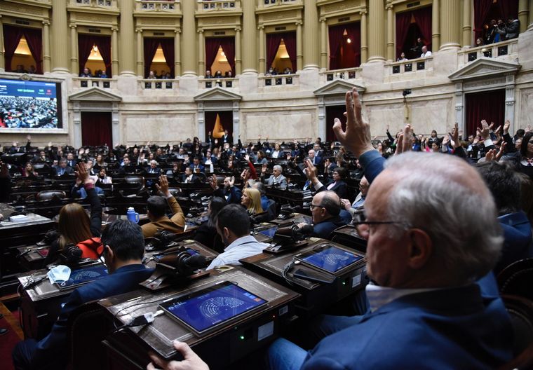 Sesión especial en el Congreso
