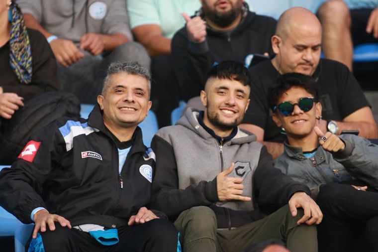Los hinchas del 